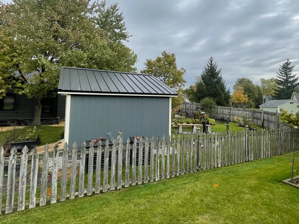 Fence installed by Allen County Fence Company